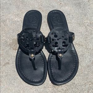 Tory Burch Miller Sandals - black